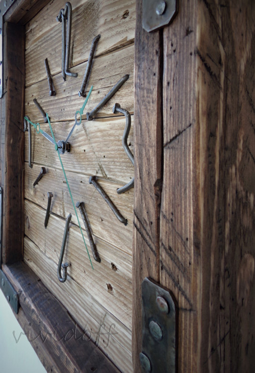 Hodiny nástenné rustic A — foto 5