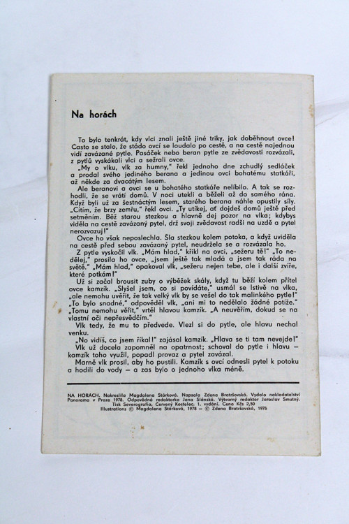 Retro omalovánka Na horách — foto 3