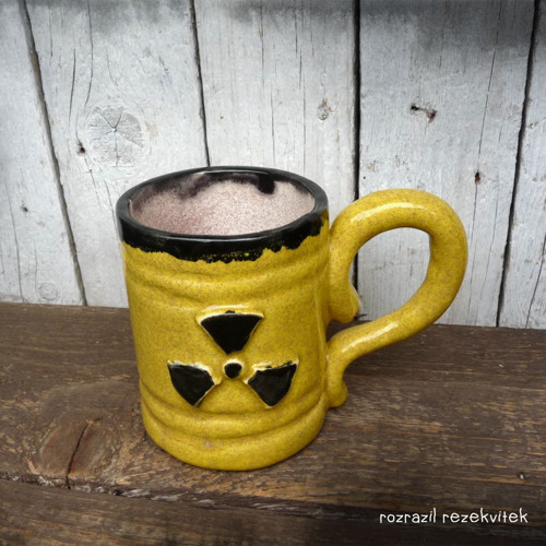 Keramický hrnek radioactive — foto 2