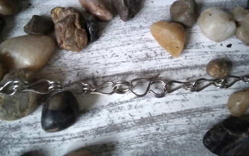 Pánský náhrdelník / Amulet s Obsidiánem — foto 6