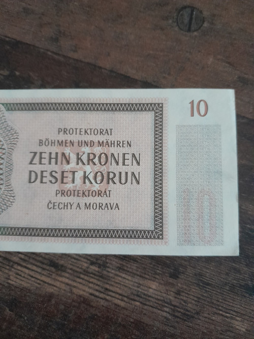 10 korun 1942 protektorát — foto 6