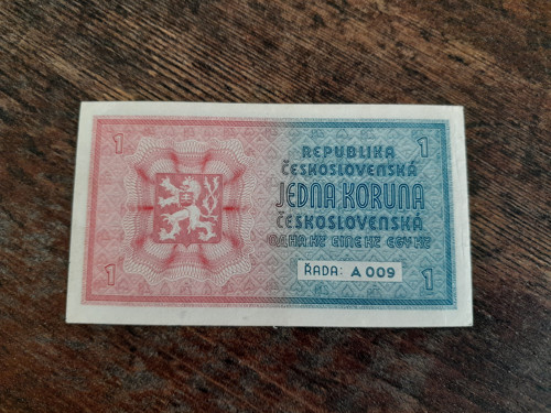 1 koruna 1938/40 protektorát — foto 4