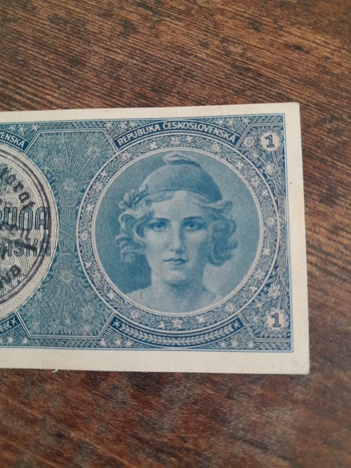 1 koruna 1938/40 protektorát — foto 2