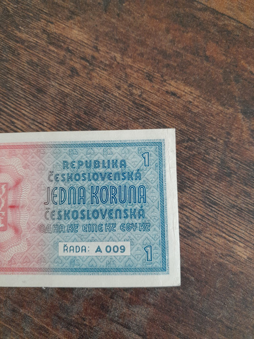 1 koruna 1938/40 protektorát — foto 6