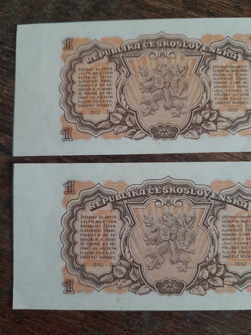 1 koruna 1953 postupka — foto 6
