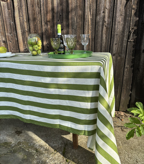 Lněný ubrus Limete — foto 6