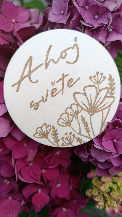 Dřevěné milníkové kartičky — foto 5