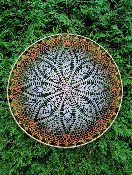 Háčkovaná mandala — foto 3