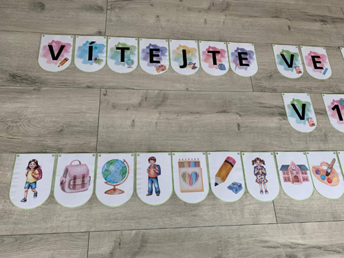 Uvítací girlandy pro ZŠ — foto 3