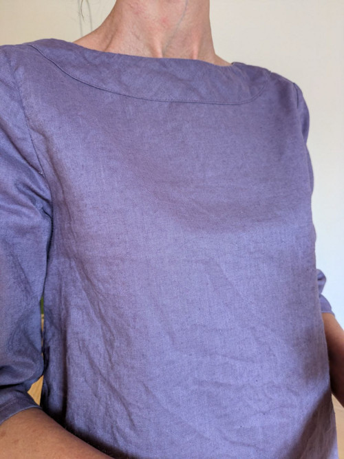 Lněná halenka Violet 2 — foto 2