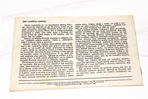 Retro omalovánka Listnaté stromy — foto 3