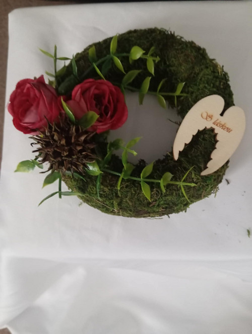 Věneček malý na hrob — foto 2