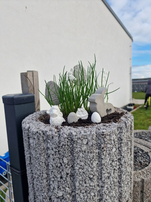 Dekorace - králík se srdíčkem — foto 3