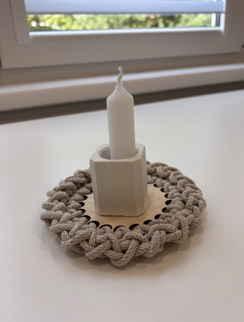 Mini květináč / obal na svíčky – 2ks — foto 3