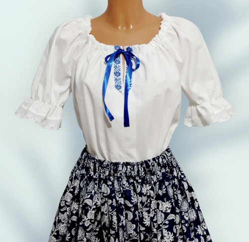 Dámská folklórní halenka — foto 2