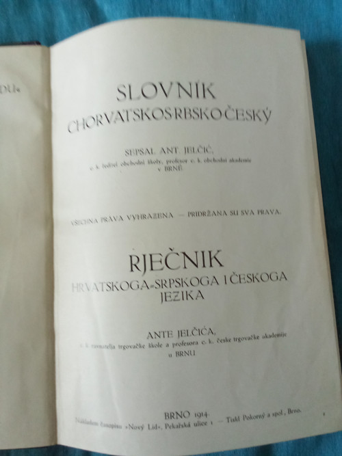 Slovník chorvatsko-srbsko-český — foto 5