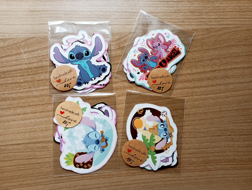 775 - Samolepky - Stitch — foto 3