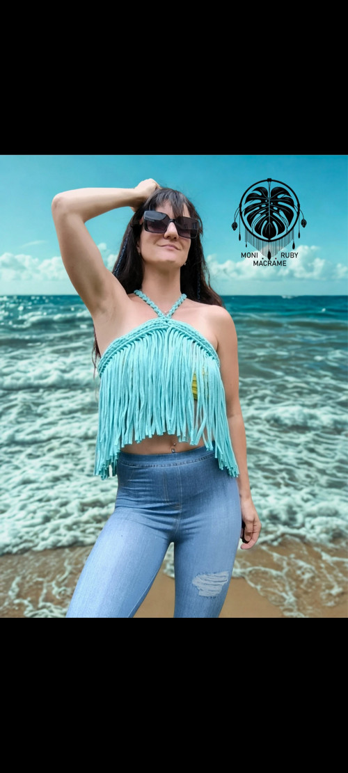 Macramé top více stylů — foto 2