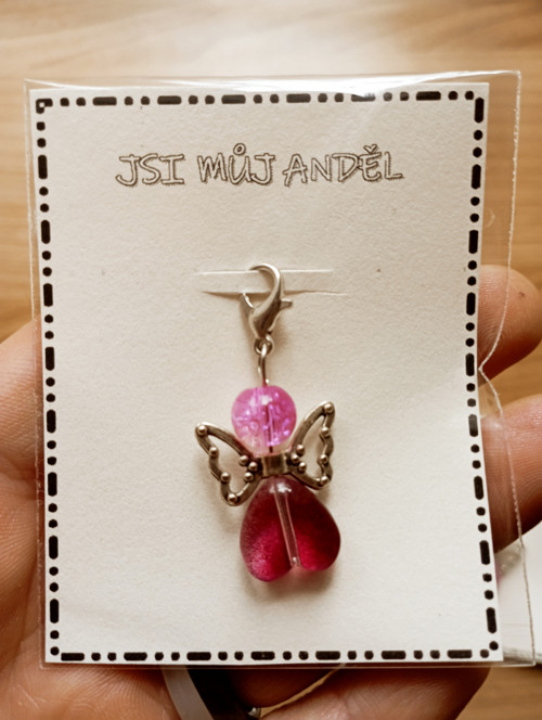 780 - Jsi můj anděl (fialový) — foto 2