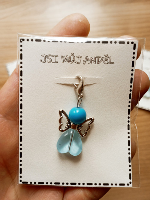 779 - Jsi můj anděl (modrý) — foto 2