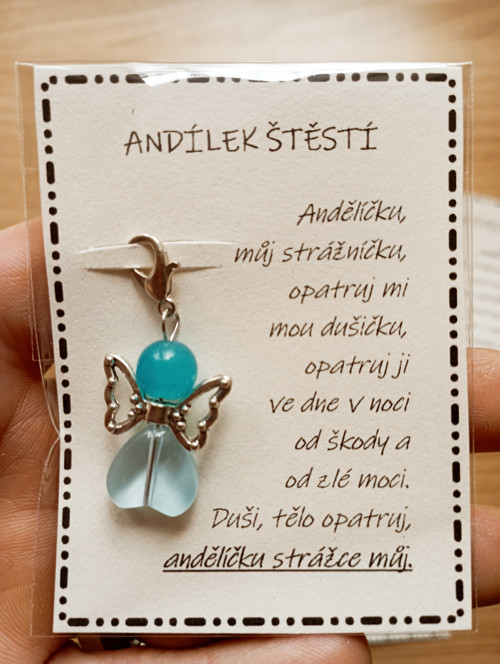 777 - Andělíčku můj strážníčku (modrý) — foto 3