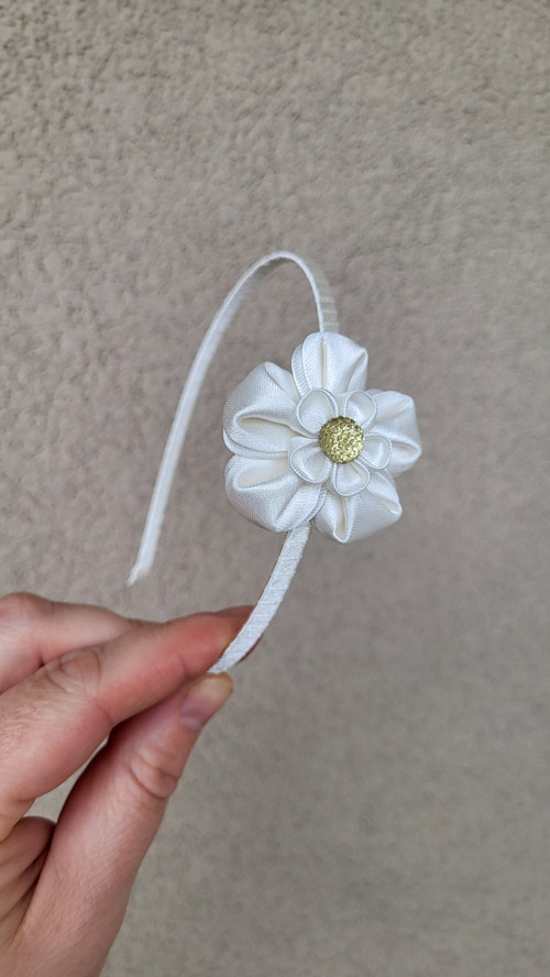 Květ kanzashi — foto 3
