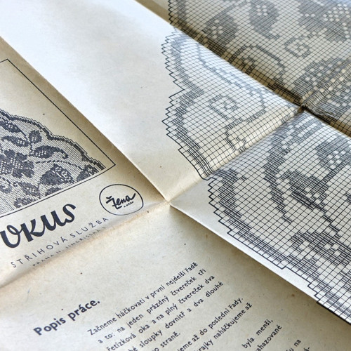 VKUS 1139 ... háčkovaná pokrývka — foto 2
