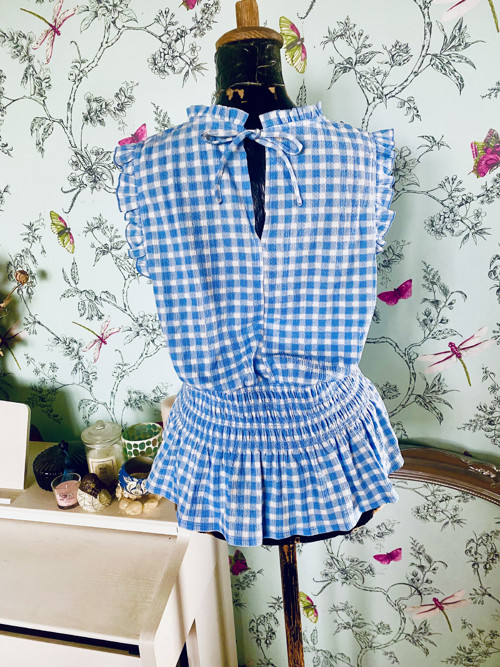 Top vichy kostka — foto 3