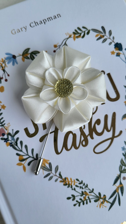 Květ kanzashi — foto 2