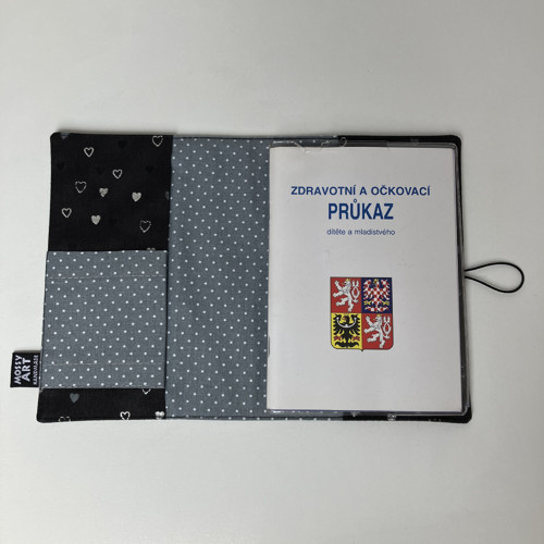 Obal na očkovací průkaz - batika — foto 5
