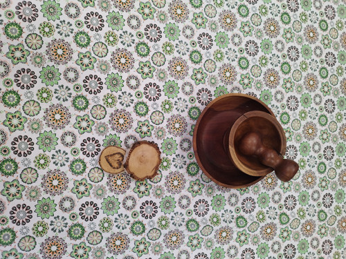 Ubrus 120*140cm MANDALA ZELENÁ — foto 3
