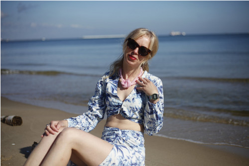 Ziperkový náhrdelník "Pink Plastic" — foto 2