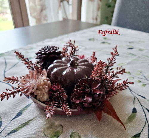 Dýně na keramickém talířku.. — foto 5