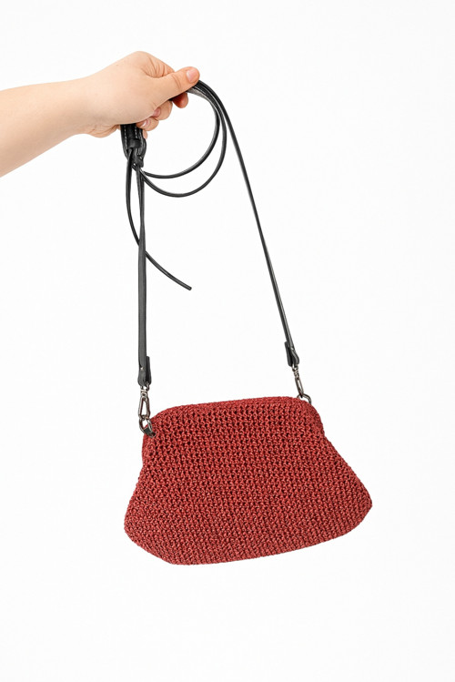 Háčkovaná kabelka Urban Rouge — foto 2
