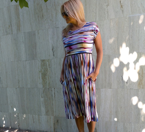 Řasené šaty — foto 5
