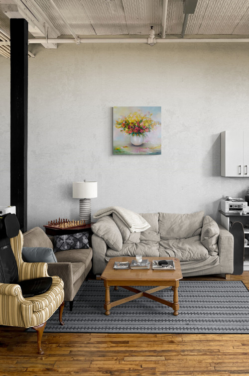 Květiny (50x50cm) — foto 2