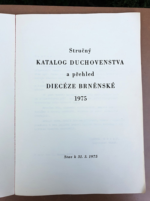 Catalogus cleri 1975 — foto 2