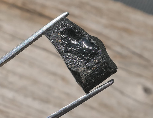 Tektit, meteorit (17 mm) V1298 — foto 3