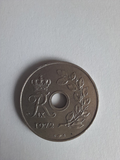 Dánsko 25 Ore 1972 — foto 2