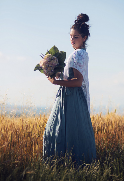 Pléd Elizabeth Bennet -Bílý — foto 2
