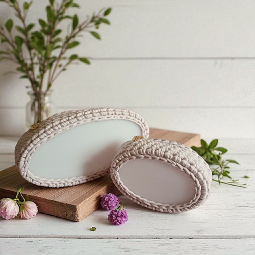 Háčkované košíky | Lilac | Plexi — foto 2