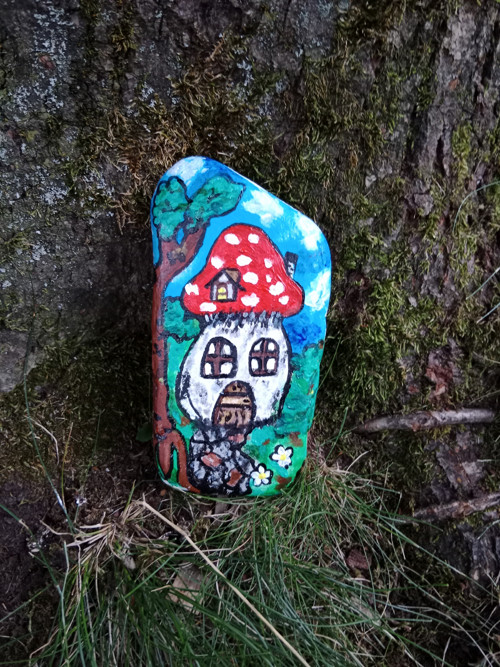 Malovaný kamínek — foto 4