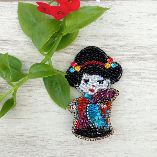 Geisha ... brož — foto 3