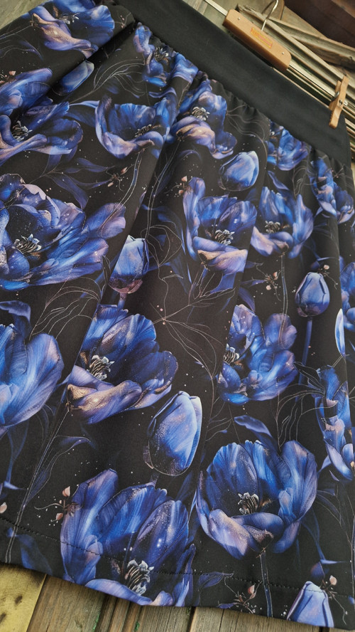 * modrý tulipán ... silky — foto 2