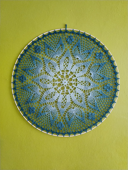 Háčkovaná mandala — foto 2