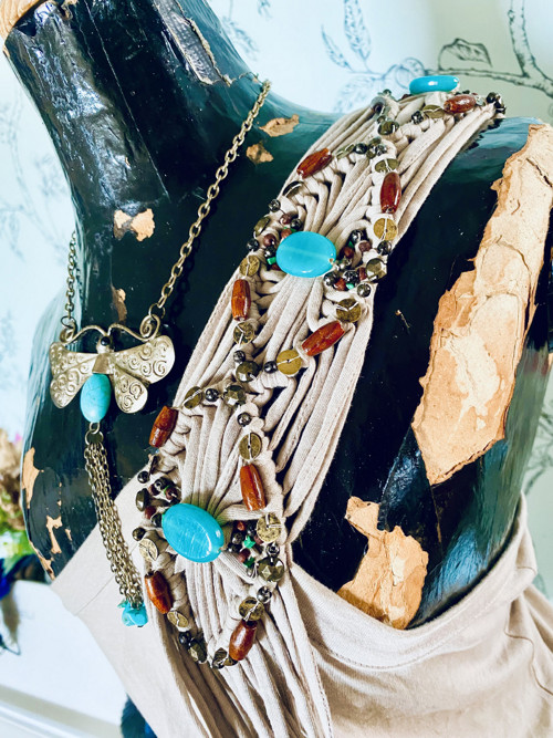 Top boho skvostý — foto 4