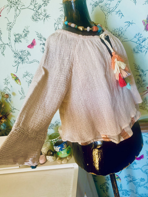 Jupénka boho se střapečky — foto 4