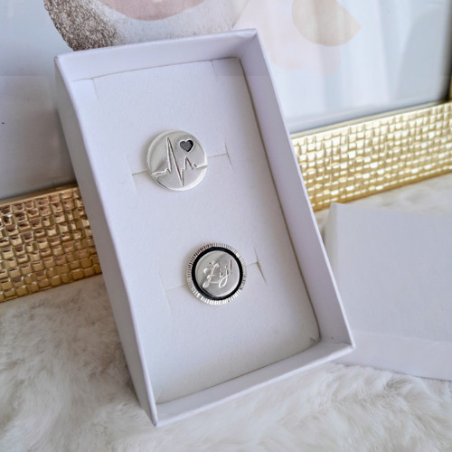 Manžetové knoflíčky Žij! — foto 2
