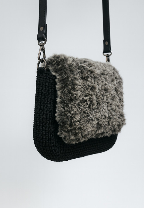 Háčkovaná kabelka Black fox — foto 6