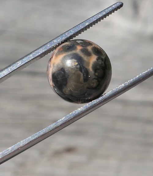 Kulička - jaspis leopardí 10,2 mm V1344 — foto 3
